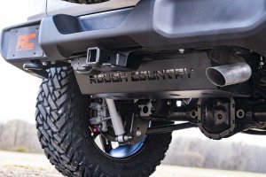 Jeep Wrangler Unlimited Skid Plate - Rough Country - Muffler Protection - 4WD - '18-'25